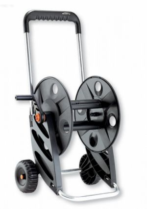 vozík na zahradní hadici, naviják na zahradní hadici pojízdný s kolečky na 60m 1/2" hadice odolný vozík buben na zahradní hadici 